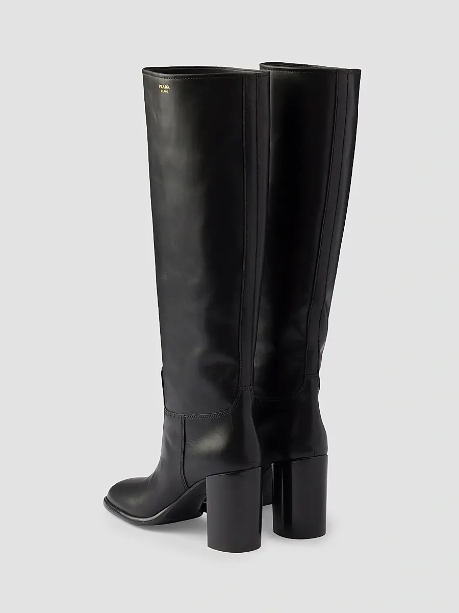 Prada Women's Leather Boots | Thumbnail 3