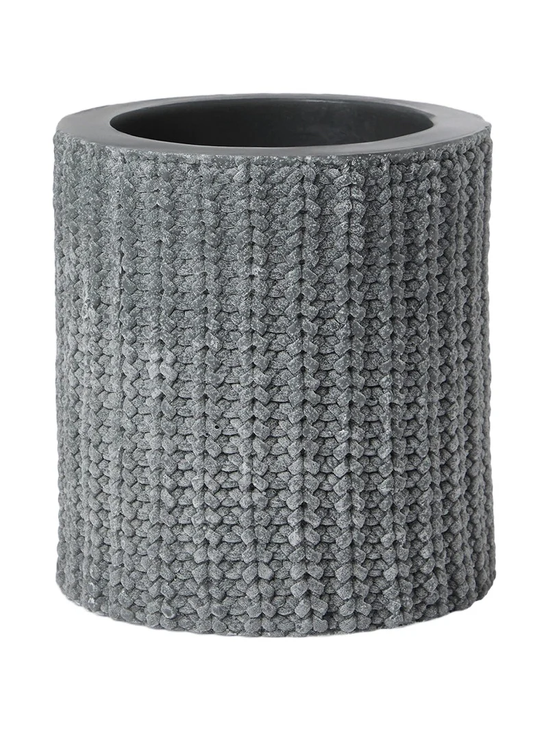 Brunello Cucinelli Large Wax Lantern with English Rib Knit Effect
