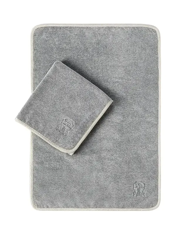 Brunello Cucinelli 2-Piece Cotton Terrycloth Towel Set