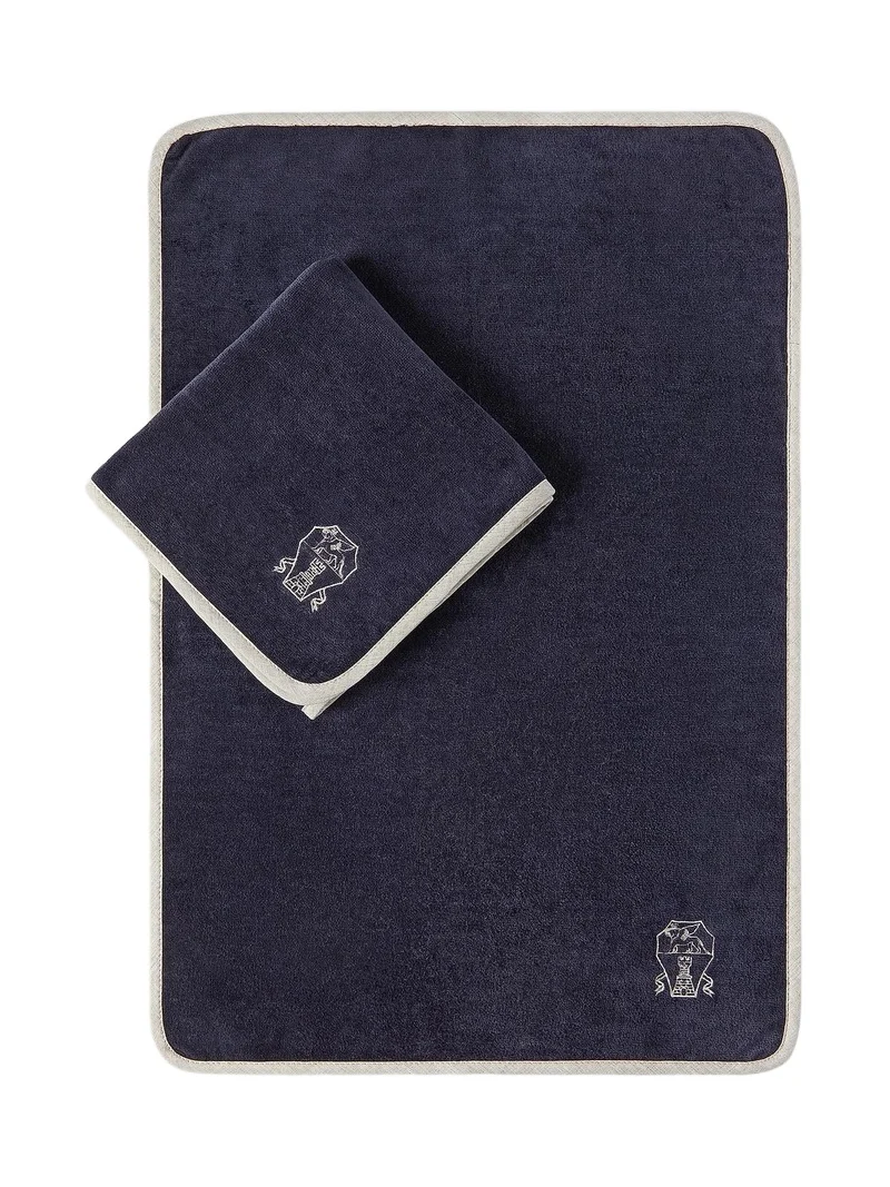 Brunello Cucinelli 2-Piece Cotton Terrycloth Towel Set