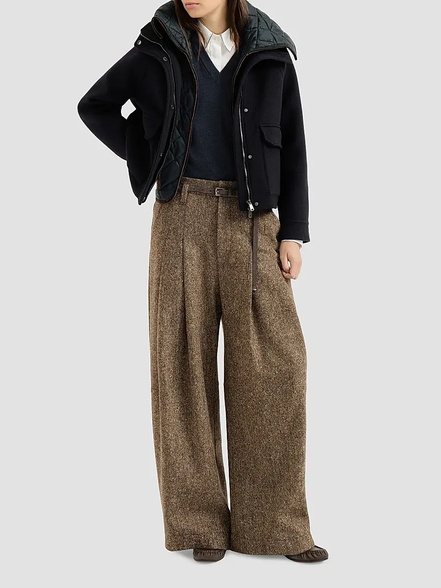 Brunello Cucinelli Women's Hand-Crafted Outerwear Jacket | Thumbnail 2
