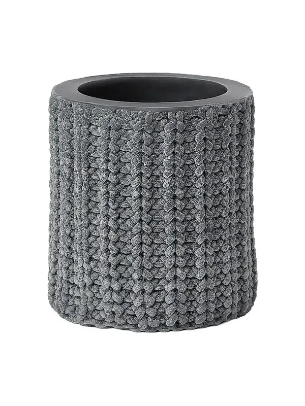 Brunello Cucinelli Small Wax Lantern with English Rib Knit Effect