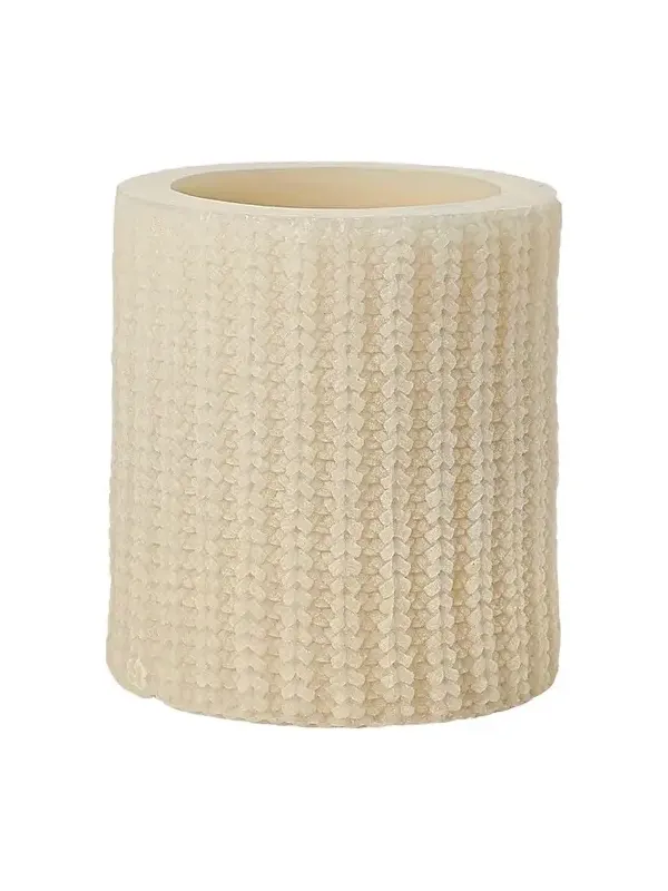 Brunello Cucinelli Large Wax Lantern with English Rib Knit Effect