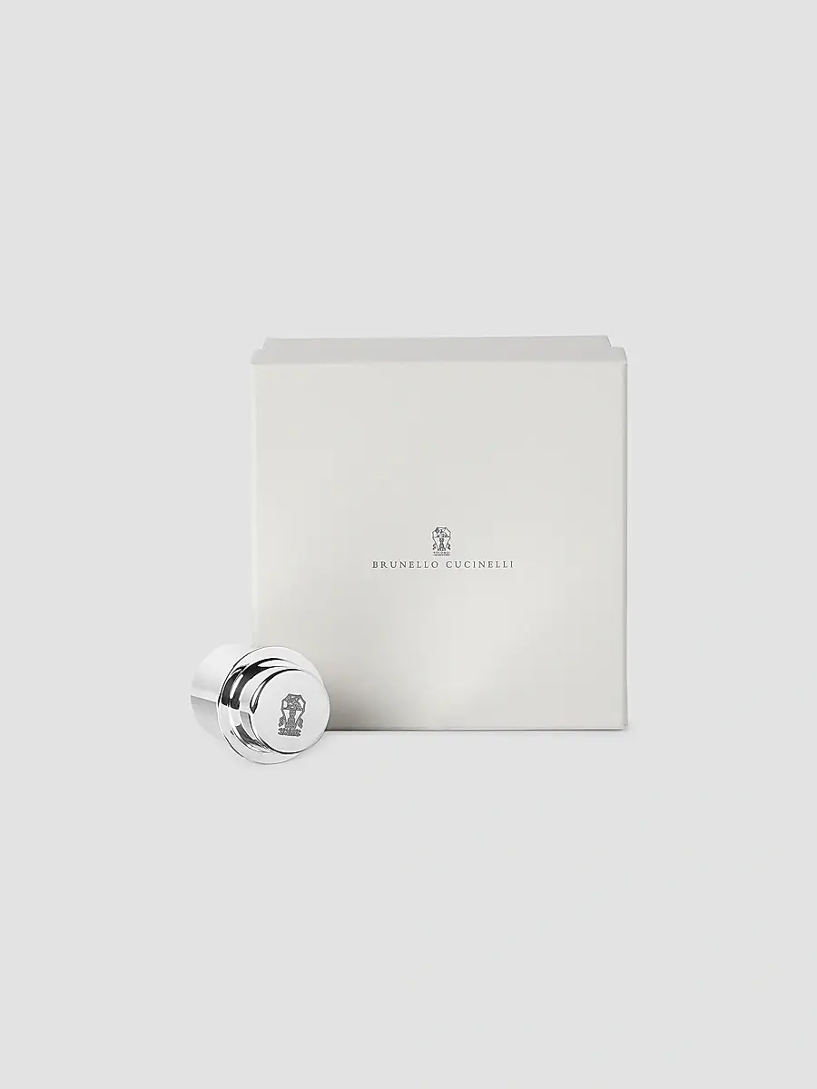 Brunello Cucinelli Silver Plated Steel Champagne Stopper | Thumbnail 3 Brunello Cucinelli Silver Plated Steel Champagne Stopper | Thumbnail 3