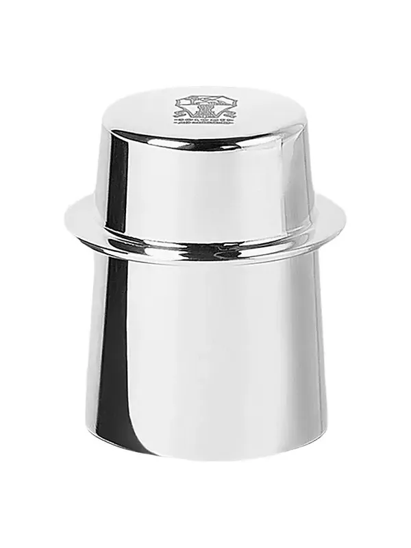 Brunello Cucinelli Silver Plated Steel Champagne Stopper