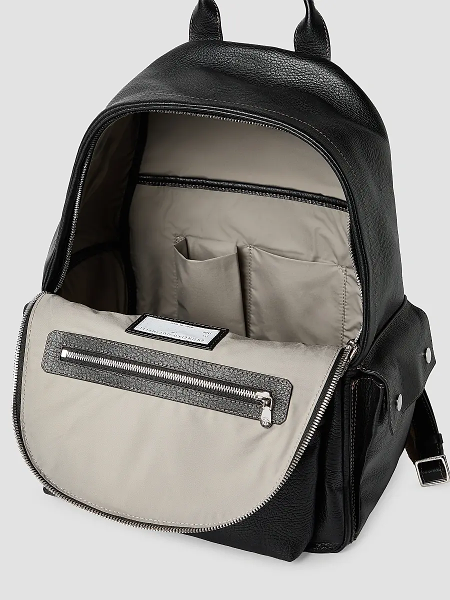 Brunello Cucinelli Men's Grained Calfskin Travel Backpack | Thumbnail 5
