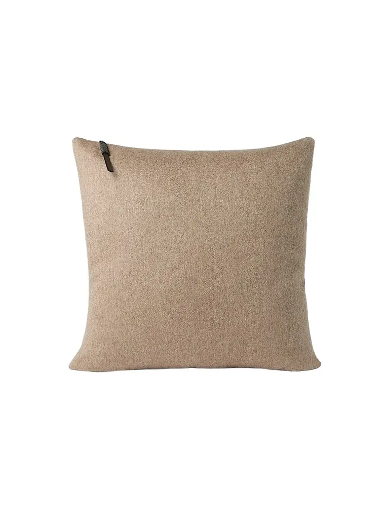 Brunello Cucinelli Large Double Cashmere Beaver Cloth Cushion