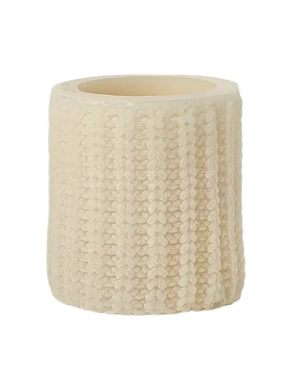 Brunello Cucinelli Small Wax Lantern with English Rib Knit Effect
