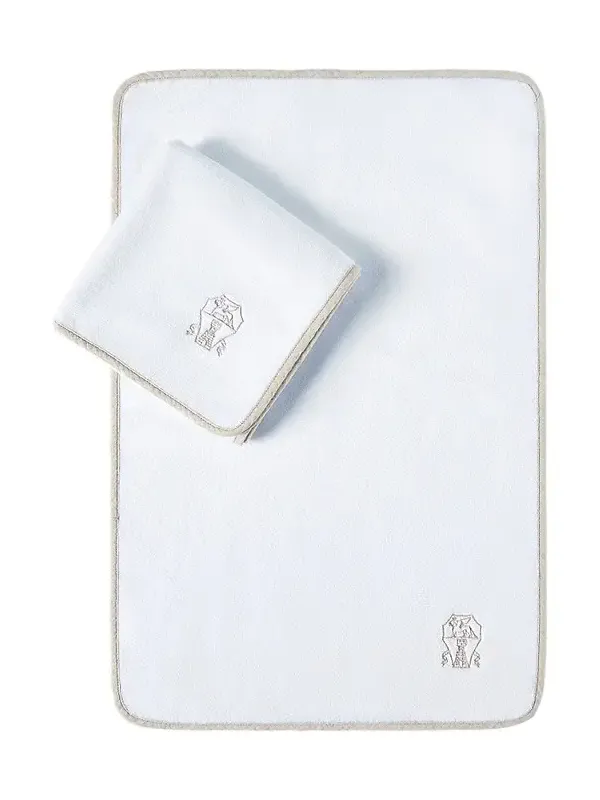 Brunello Cucinelli 2-Piece Cotton Terrycloth Towel Set