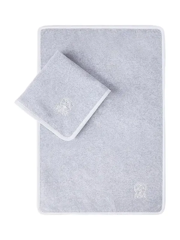 Brunello Cucinelli 2-Piece Cotton Terrycloth Towel Set