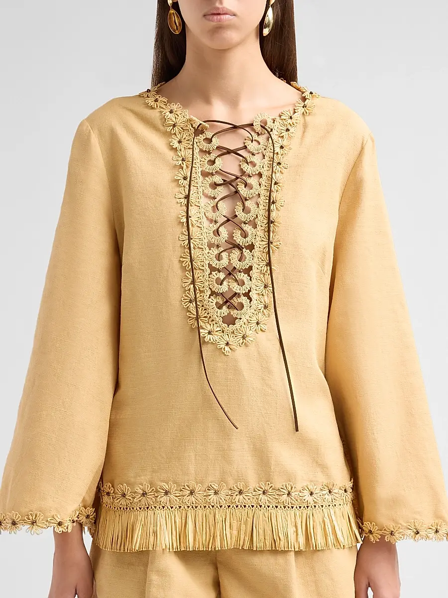 Zimmermann Women's Mahon Tunic Top | Thumbnail 5 Zimmermann Women's Mahon Tunic Top | Thumbnail 5