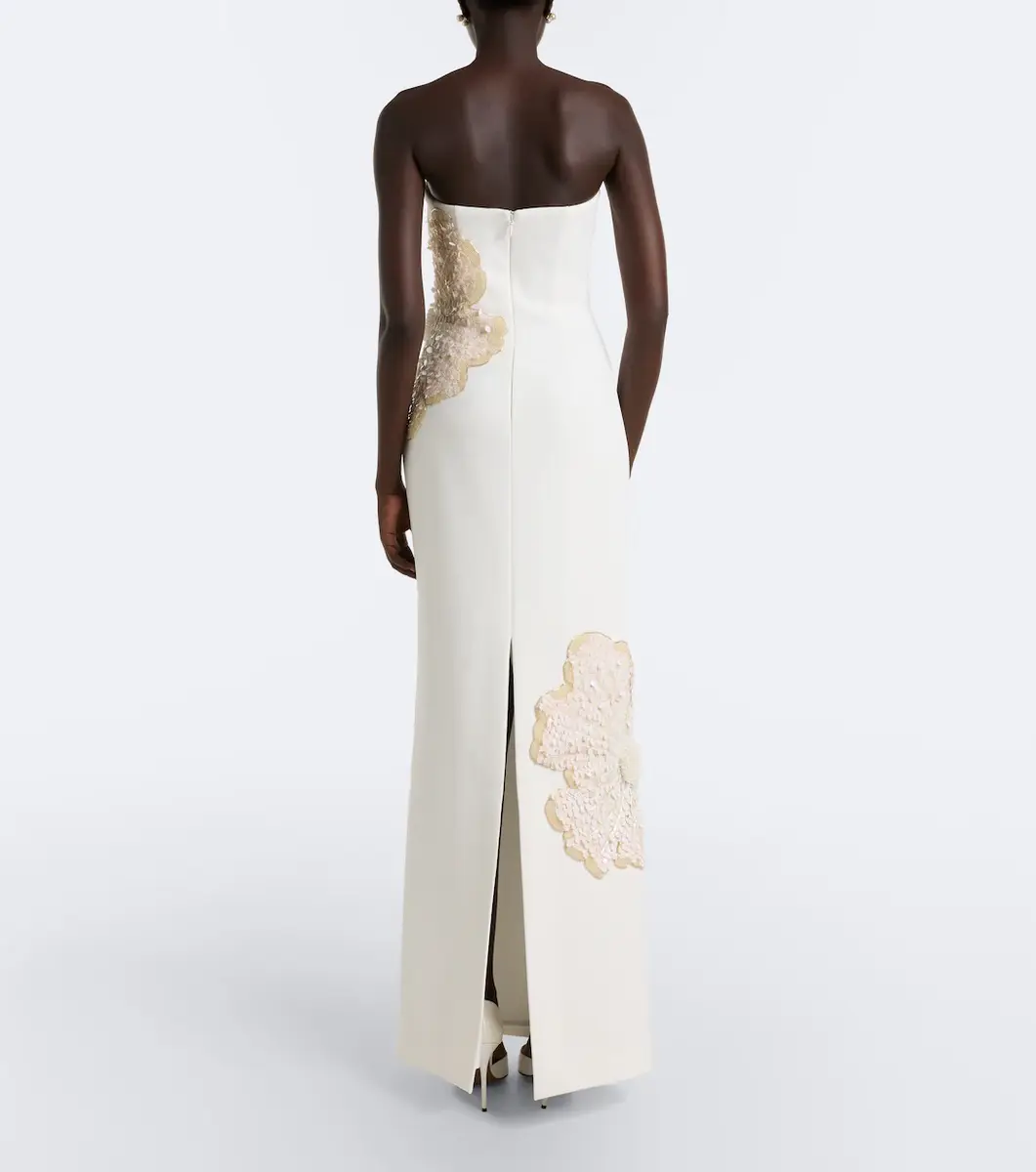 Rebecca Vallance Sequined strapless gown | Thumbnail 6