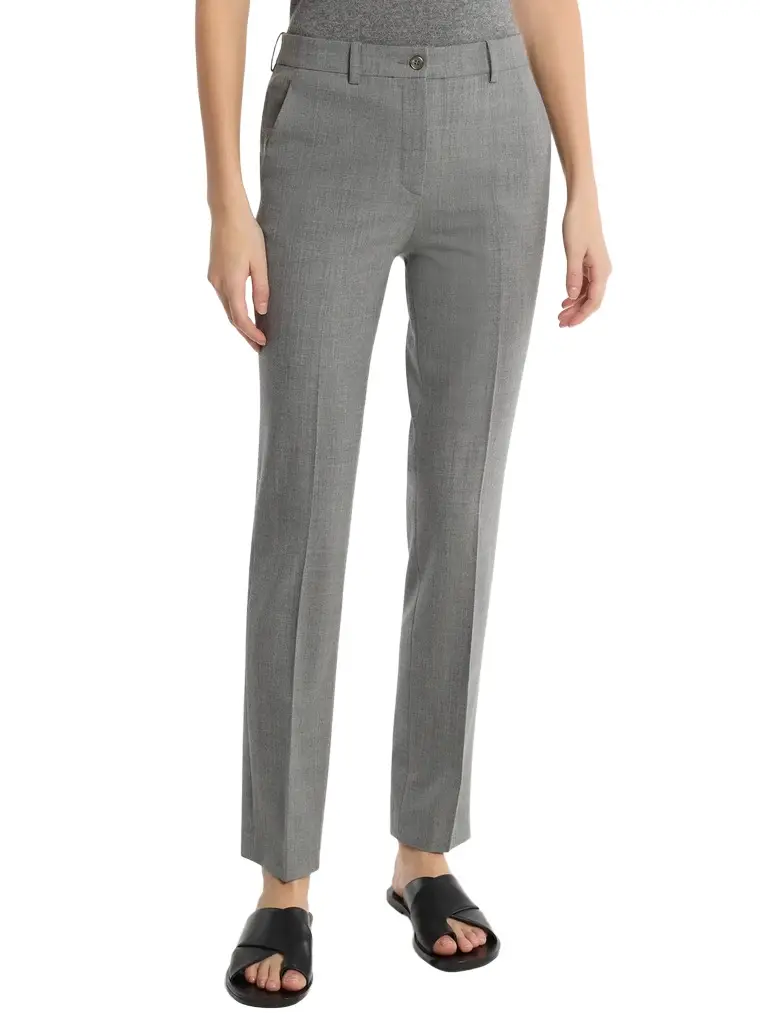 Michael Kors Collection Samantha Stretch Wool Pants in | Image 1 Michael Kors Collection Samantha Stretch Wool Pants in | Image 1