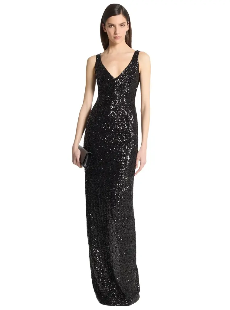 Michael Kors Collection Sequined Stretch Tulle Gown | Image 1 Michael Kors Collection Sequined Stretch Tulle Gown | Image 1