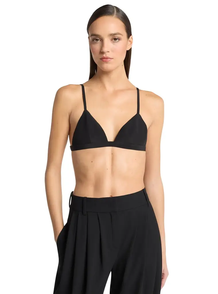 Michael Kors Collection Silk Crepe De Chine Bra Top | Image 1 Michael Kors Collection Silk Crepe De Chine Bra Top | Image 1