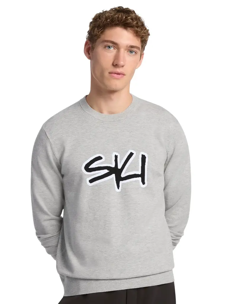 Michael Kors Collection Ski Intarsia Sweater in Brown