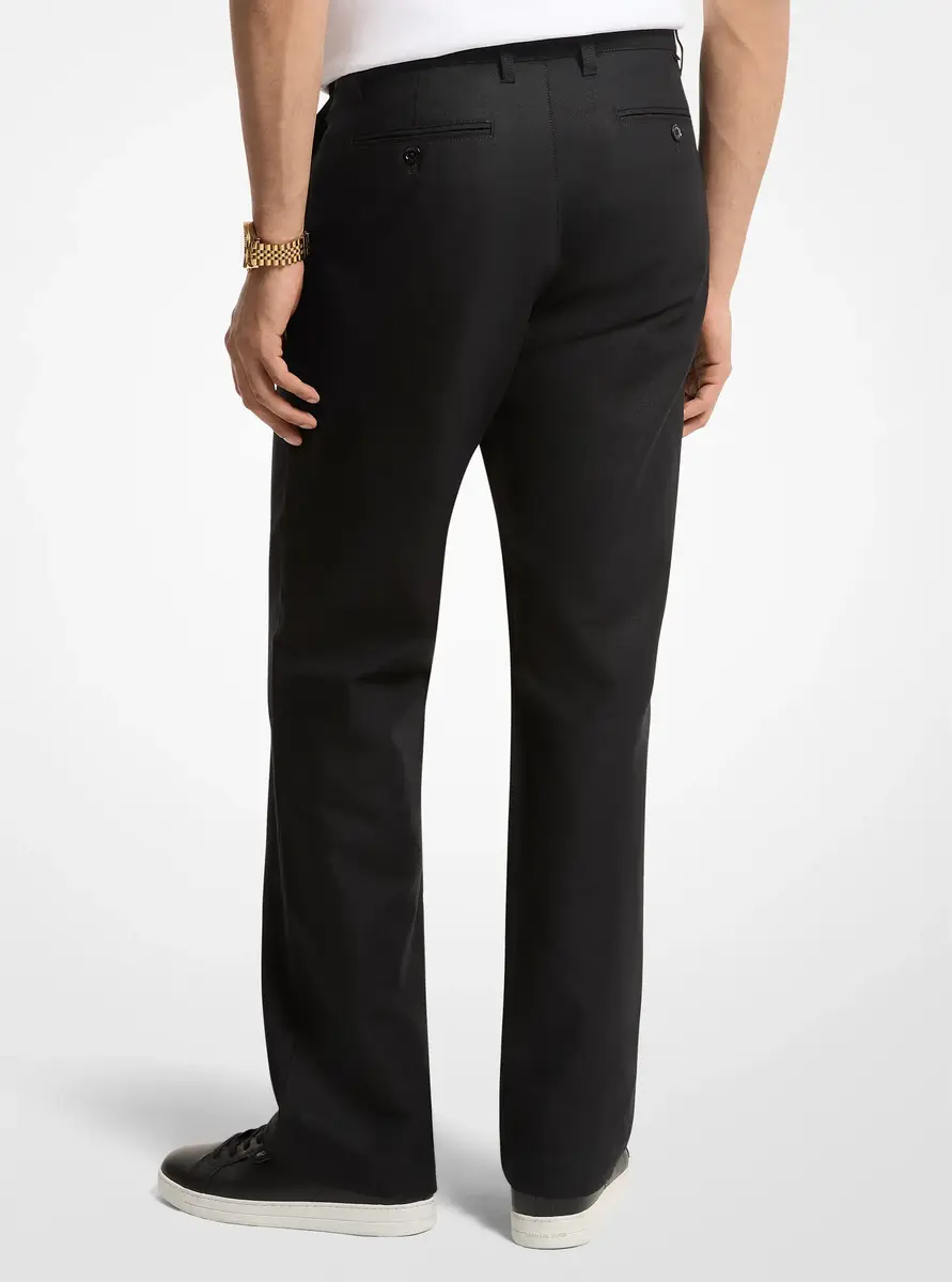 Michael Kors Collection Finn Linen and Cotton Chino Pants in | Thumbnail 2 Michael Kors Collection Finn Linen and Cotton Chino Pants in | Thumbnail 2