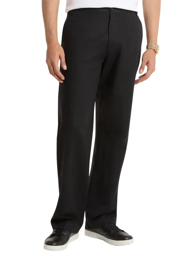 Michael Kors Collection Finn Linen and Cotton Chino Pants | Image 1 Michael Kors Collection Finn Linen and Cotton Chino Pants | Image 1