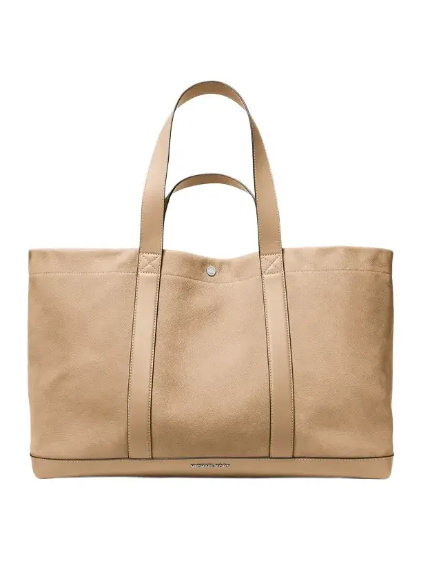 Whitley Medium Nubuck Tote Bag in Natural - One Size by Michael Kors Mens Whitley Medium Nubuck Tote Bag in Natural - One Size by Michael Kors Mens