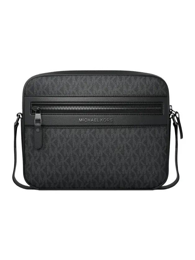 Jet Set Signature Logo Crossbody Bag in Black - One Size by Michael Kors Mens