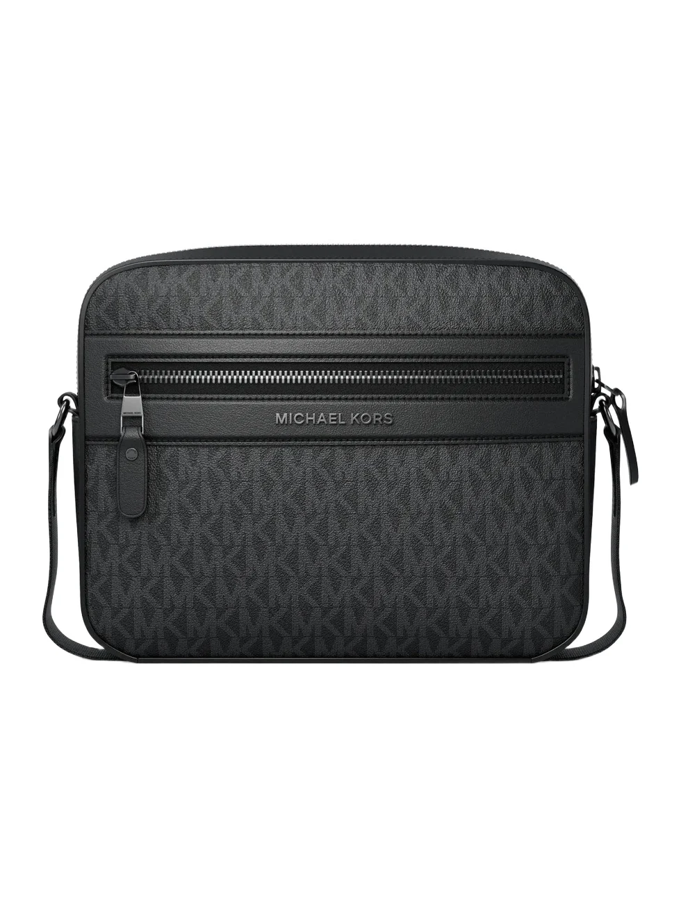 Jet Set Signature Logo Crossbody Bag in Black - One Size by Michael Kors Mens Jet Set Signature Logo Crossbody Bag in Black - One Size by Michael Kors Mens
