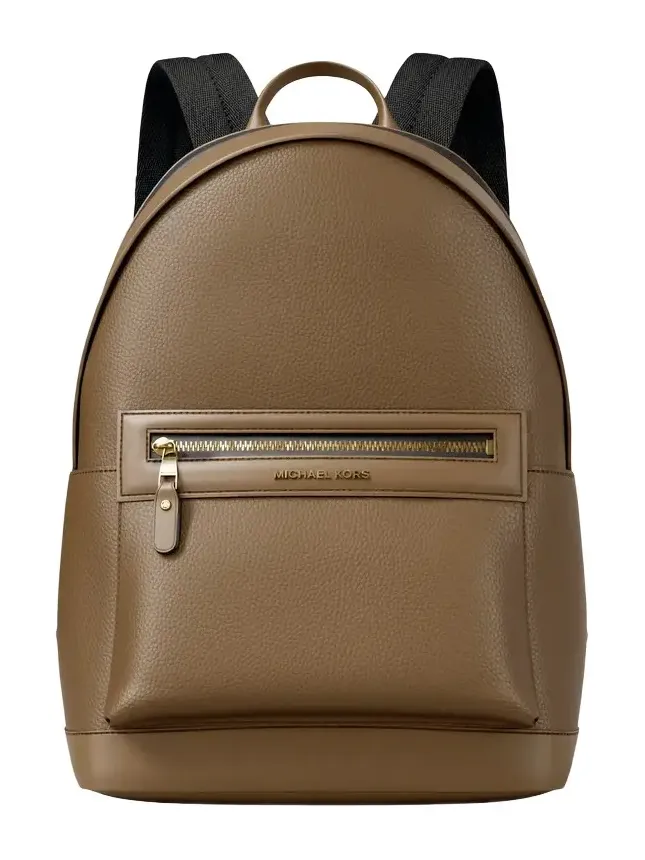 Jet Set Pebbled Leather Backpack in Green - One Size by Michael Kors Mens
