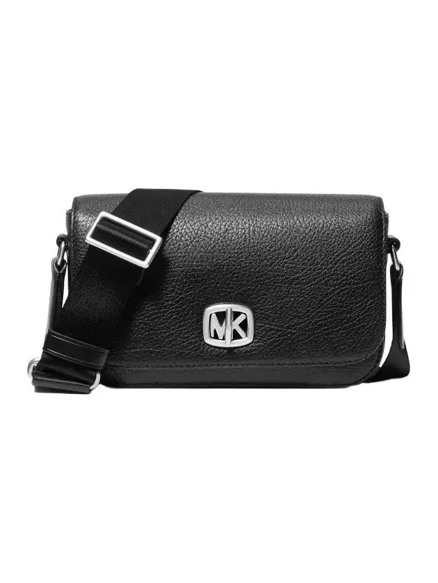 Bryant Small Leather Crossbody Bag in Black - One Size by Michael Kors Mens