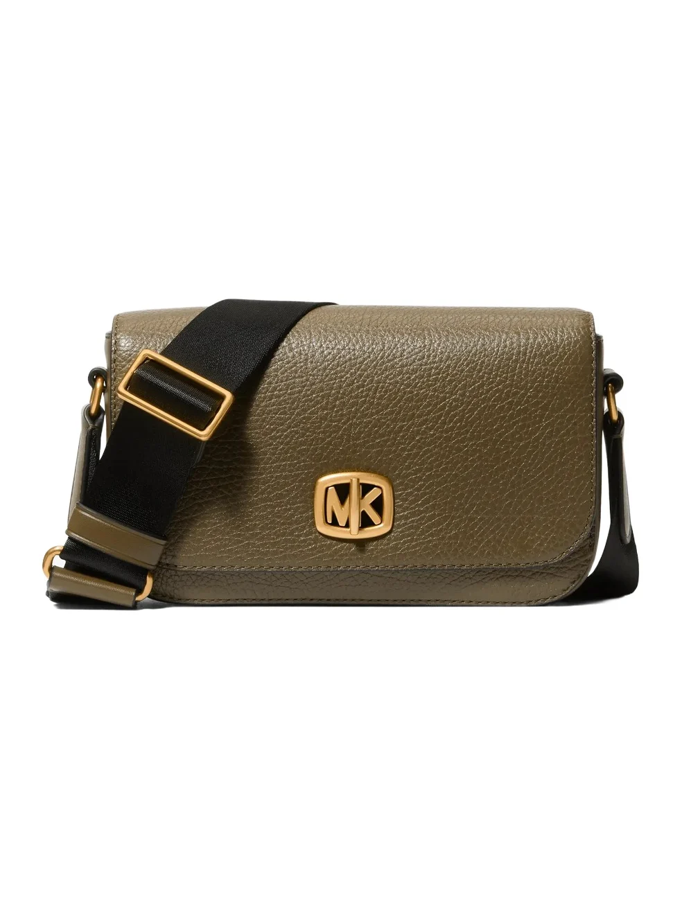 Bryant Small Leather Crossbody Bag in Green - One Size by Michael Kors Mens Bryant Small Leather Crossbody Bag in Green - One Size by Michael Kors Mens