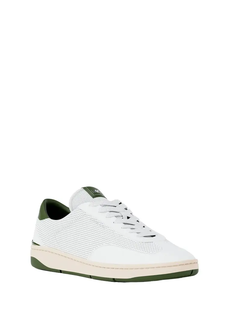 Michael Kors Collection Wilton Perforated Leather Sneaker in
