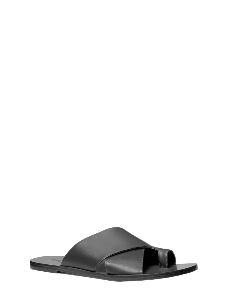 Michael Kors Collection Mackenzie Leather Sandal | Image 1 Michael Kors Collection Mackenzie Leather Sandal | Image 1
