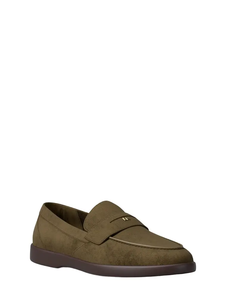 Michael Kors Collection Wesley Suede Loafer | Image 1 Michael Kors Collection Wesley Suede Loafer | Image 1