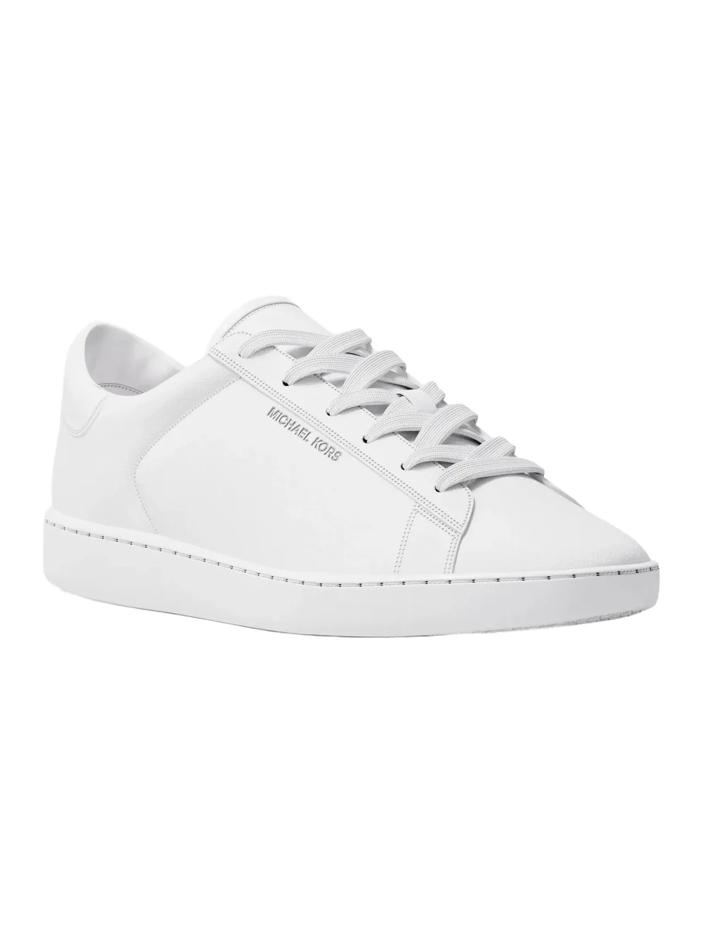 Michael Kors Collection Reign Leather Sneaker in White