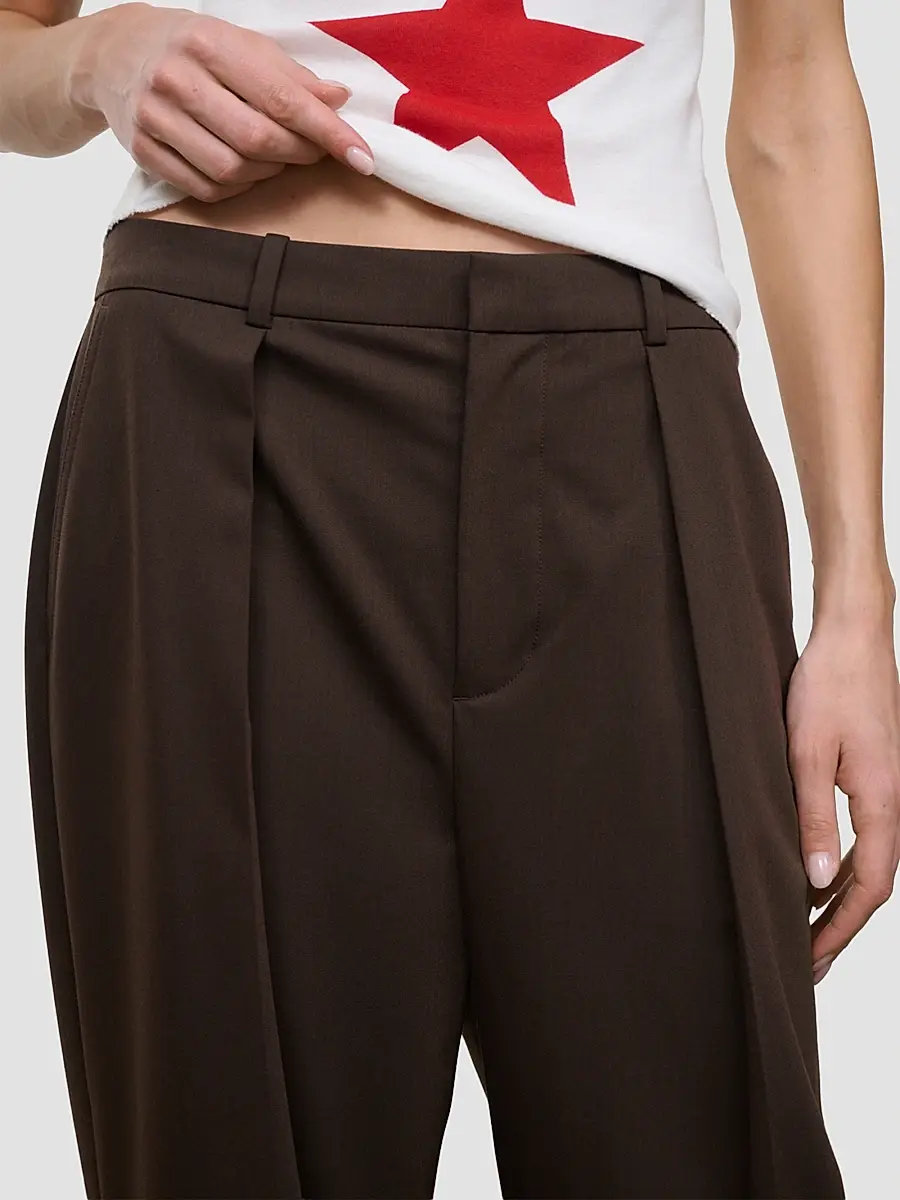 Staud Women's Maysen Pleated Pants | Thumbnail 4 Staud Women's Maysen Pleated Pants | Thumbnail 4