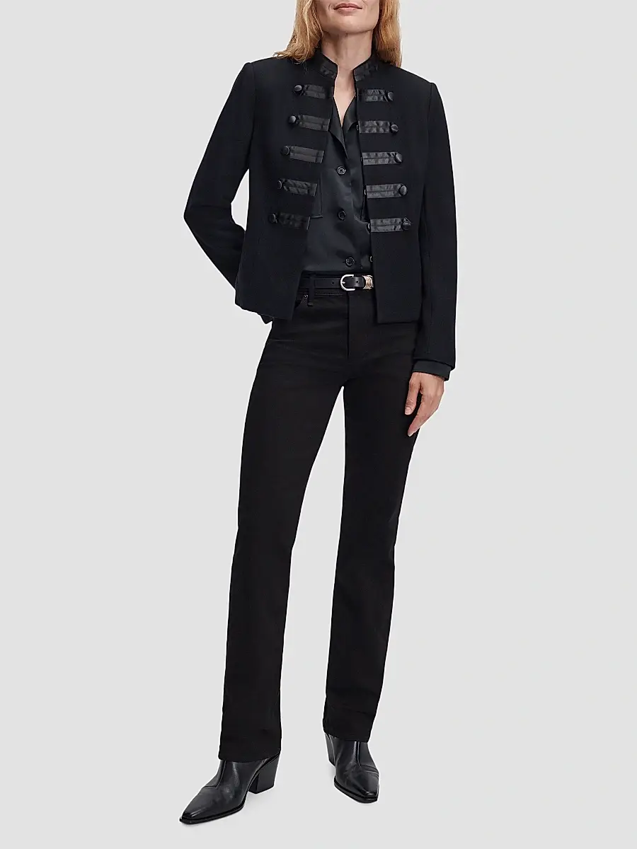 rag & bone Women's Mercer Regalia Wool Blazer | Thumbnail 2 rag & bone Women's Mercer Regalia Wool Blazer | Thumbnail 2