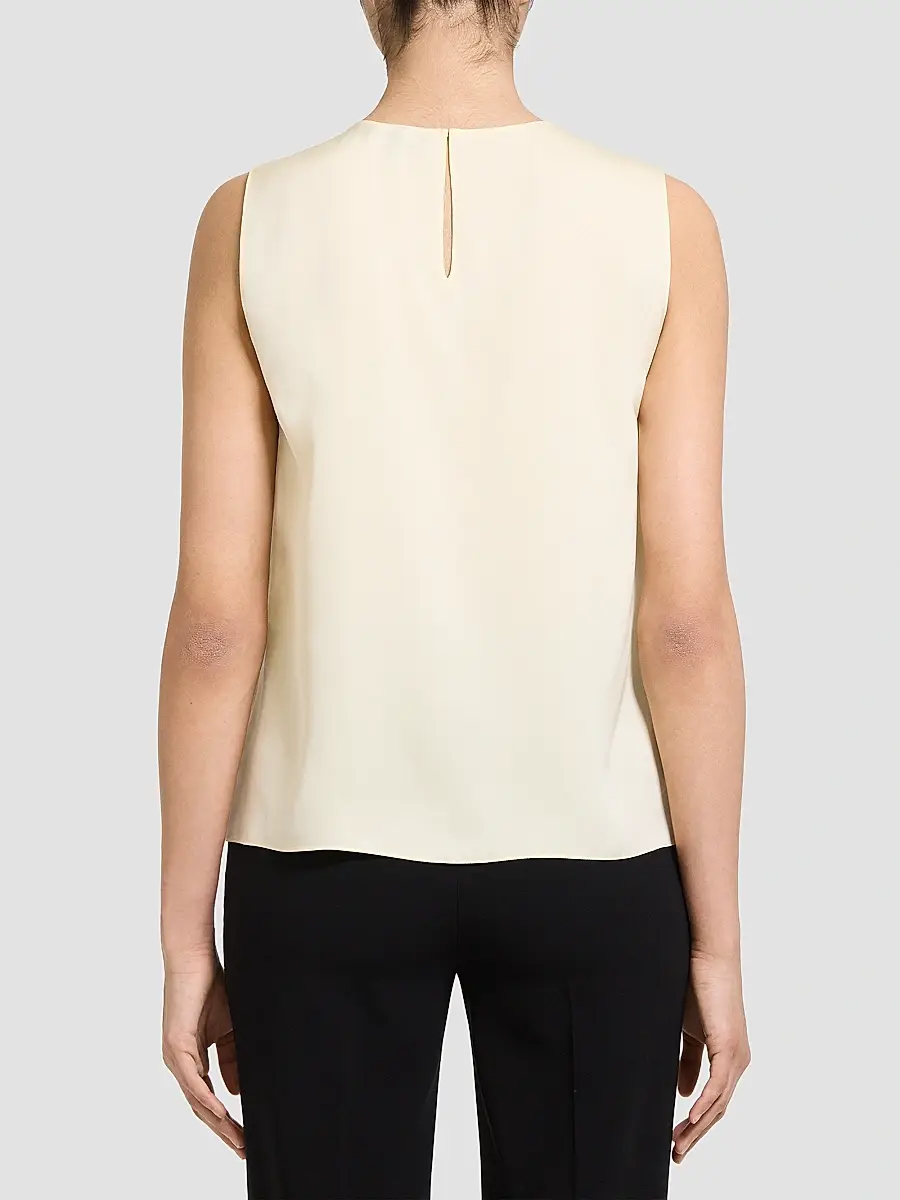Theory Women's Sleeveless Silk Top | Thumbnail 3 Theory Women's Sleeveless Silk Top | Thumbnail 3