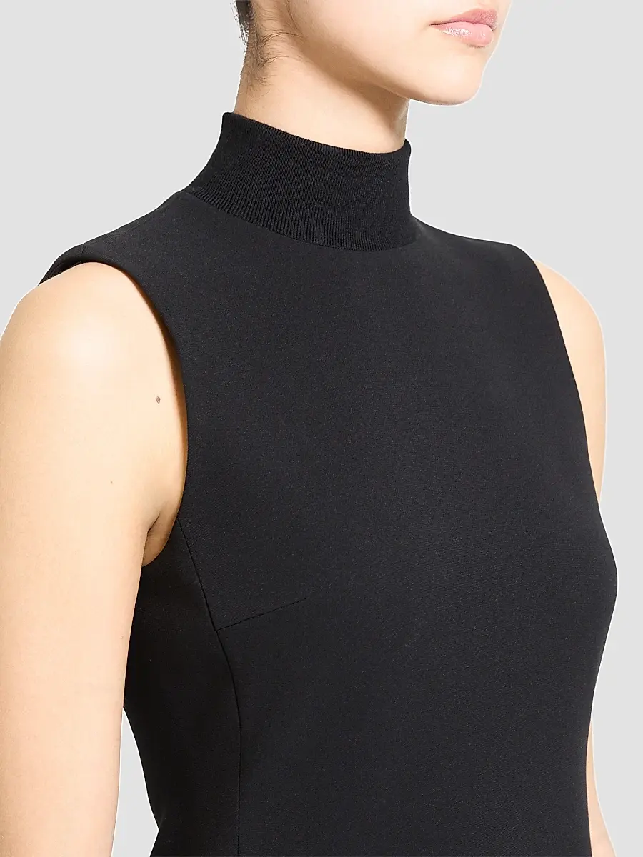Theory Women's Turtleneck Sleeveless Mini Dress | Thumbnail 5