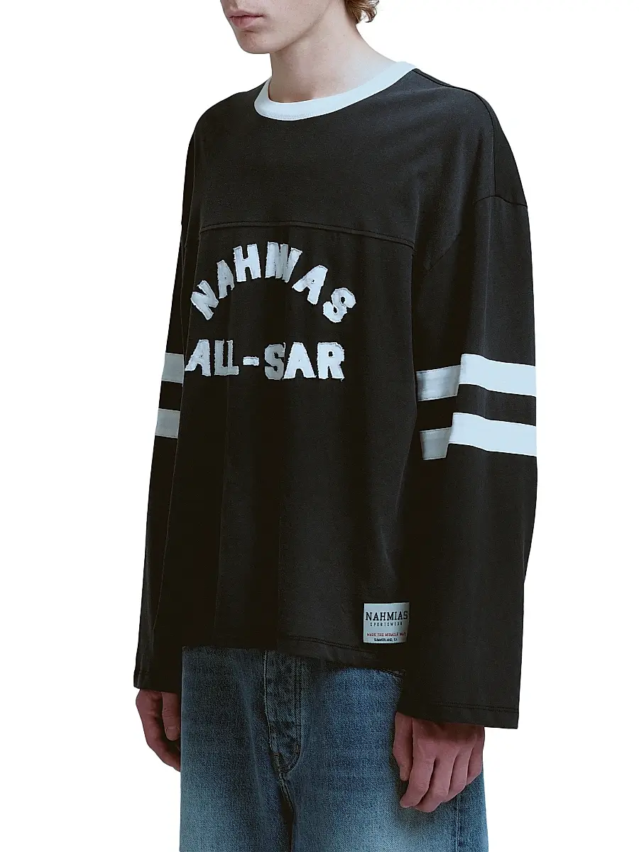Nahmias Men's All Star Varsity Long-Sleeve Jersey | Thumbnail 2 Nahmias Men's All Star Varsity Long-Sleeve Jersey | Thumbnail 2