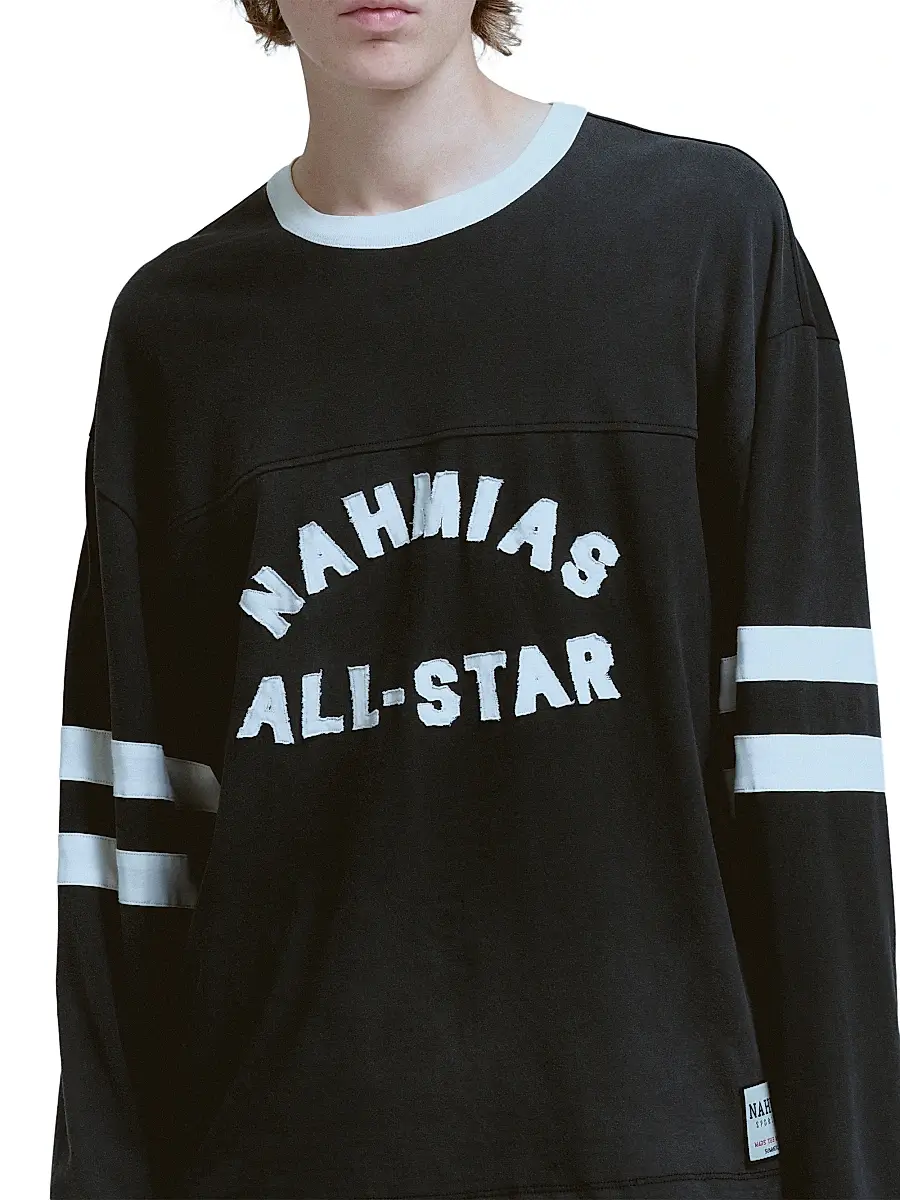 Nahmias Men's All Star Varsity Long-Sleeve Jersey | Thumbnail 4 Nahmias Men's All Star Varsity Long-Sleeve Jersey | Thumbnail 4