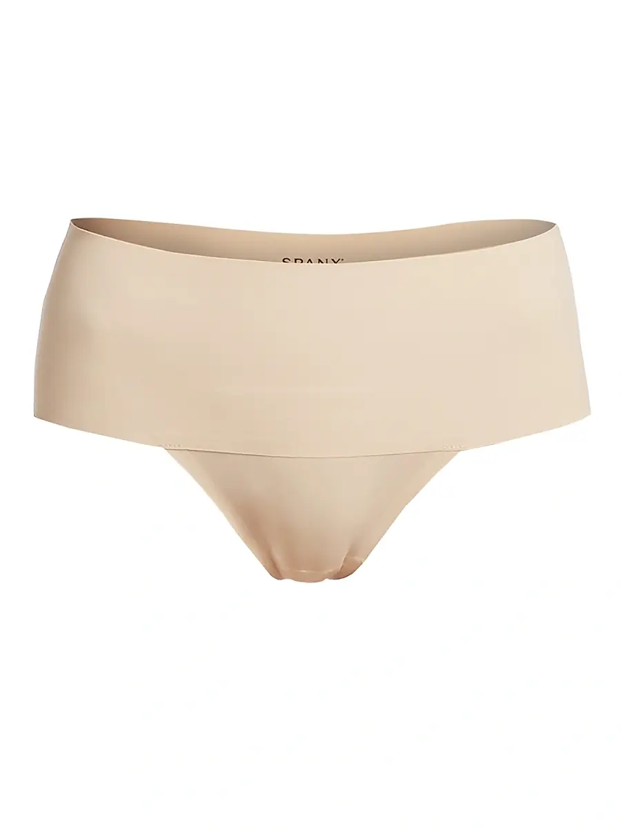 Spanx Undie-tectable Shaping Thong - Soft Nude | Image 1 Spanx Undie-tectable Shaping Thong - Soft Nude | Image 1