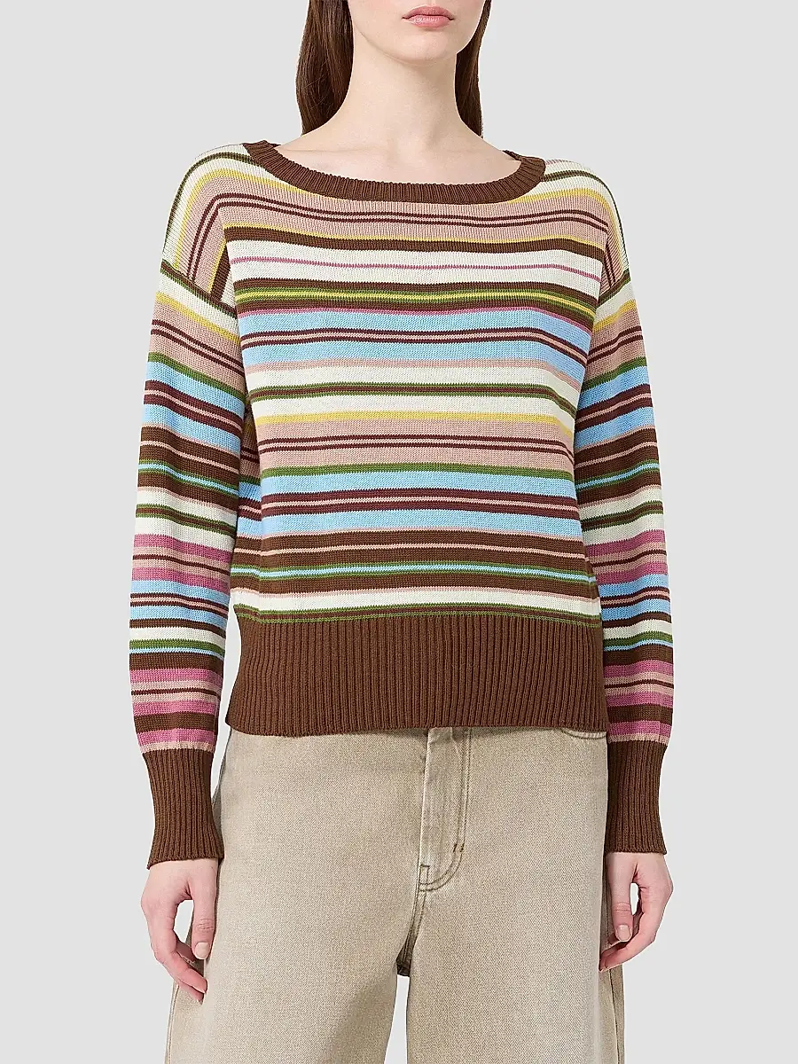 Weekend Max Mara Women's Pure Cotton Yarn Sweater | Thumbnail 3 Weekend Max Mara Women's Pure Cotton Yarn Sweater | Thumbnail 3