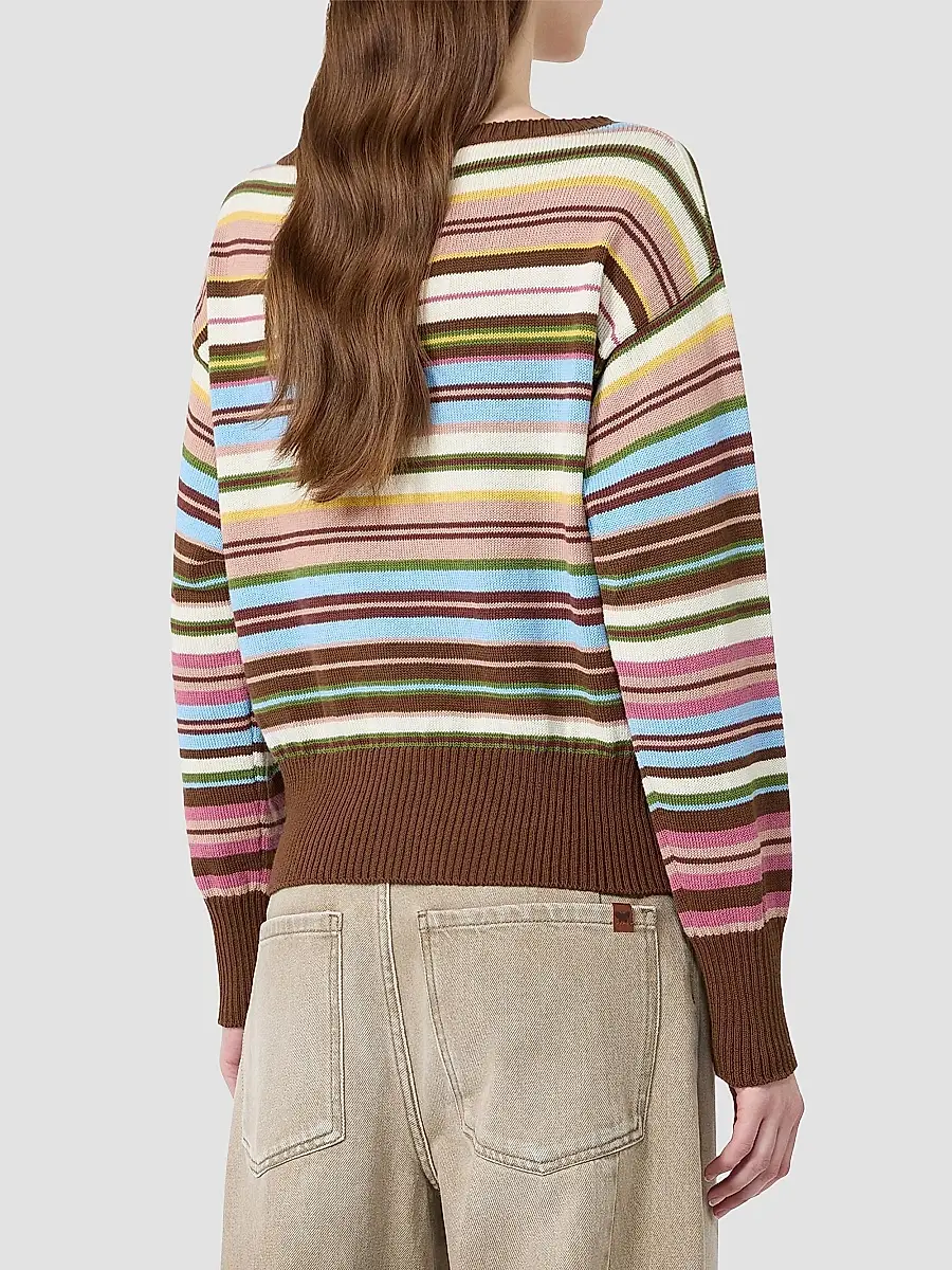 Weekend Max Mara Women's Pure Cotton Yarn Sweater | Thumbnail 4 Weekend Max Mara Women's Pure Cotton Yarn Sweater | Thumbnail 4