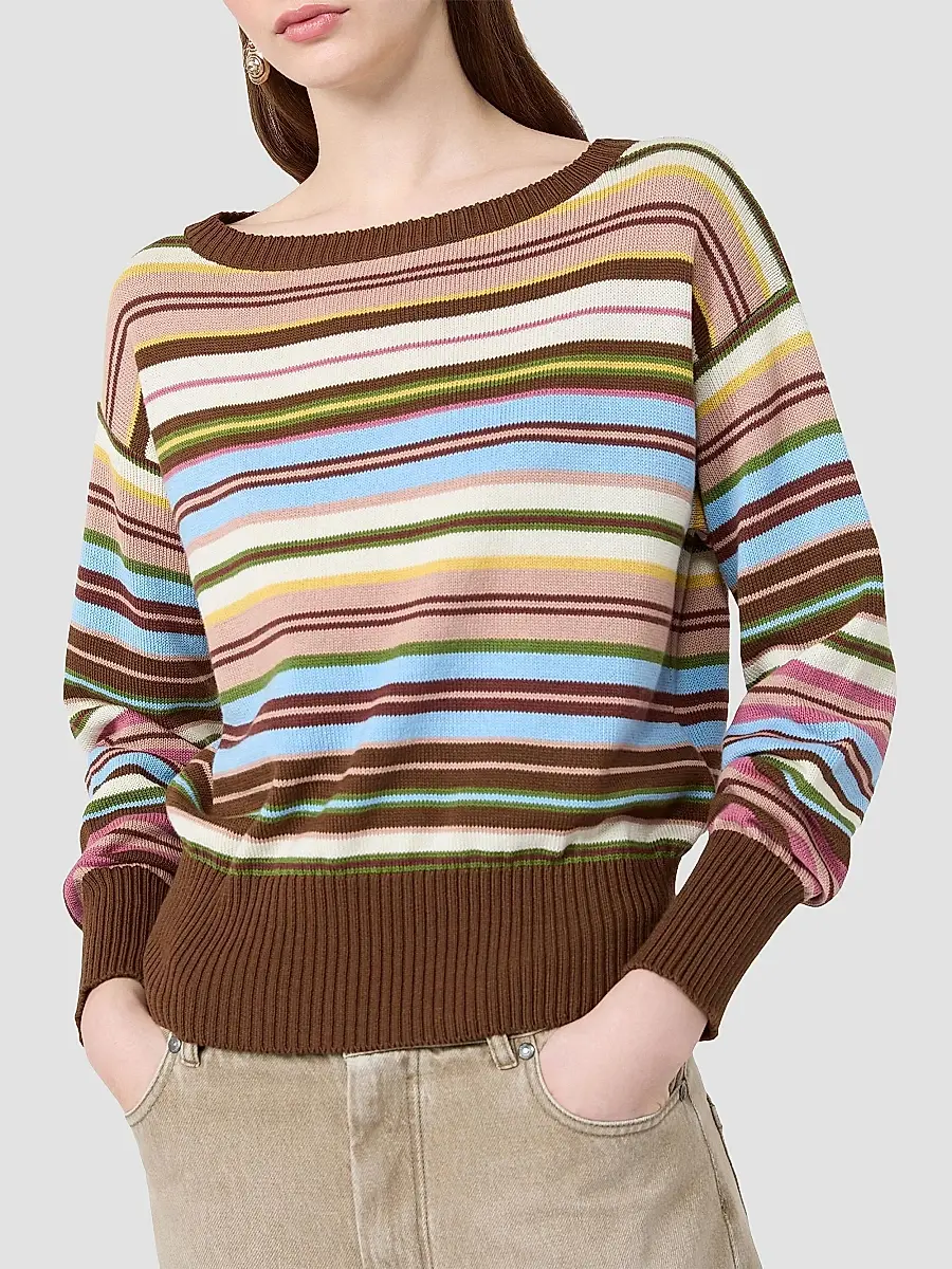 Weekend Max Mara Women's Pure Cotton Yarn Sweater | Thumbnail 5 Weekend Max Mara Women's Pure Cotton Yarn Sweater | Thumbnail 5