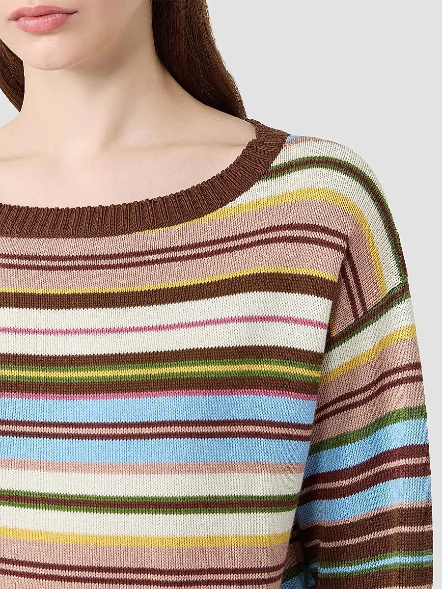 Weekend Max Mara Women's Pure Cotton Yarn Sweater | Thumbnail 6 Weekend Max Mara Women's Pure Cotton Yarn Sweater | Thumbnail 6