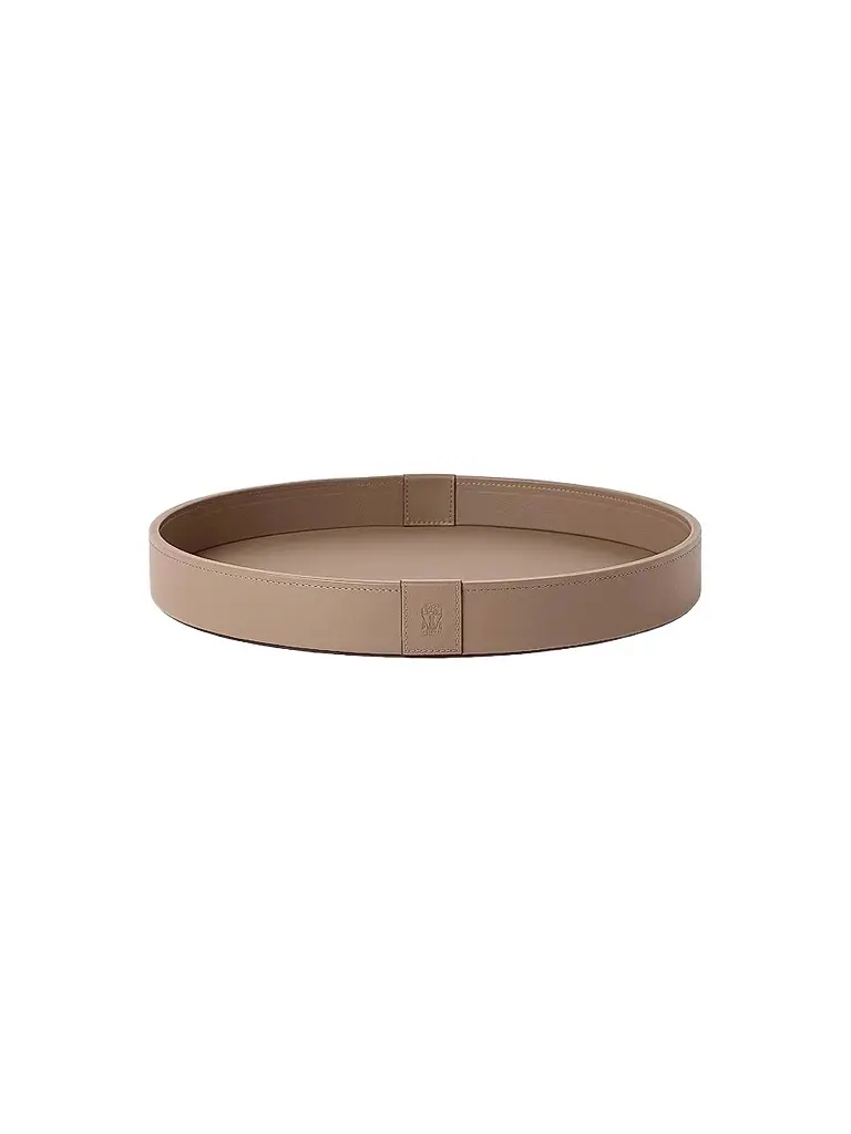 Brunello Cucinelli Wooden Tray with Leather Cover | Image 1 Brunello Cucinelli Wooden Tray with Leather Cover | Image 1