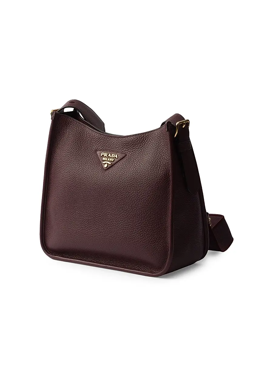 Prada Women's Medium Leather Shoulder Bag | Thumbnail 3