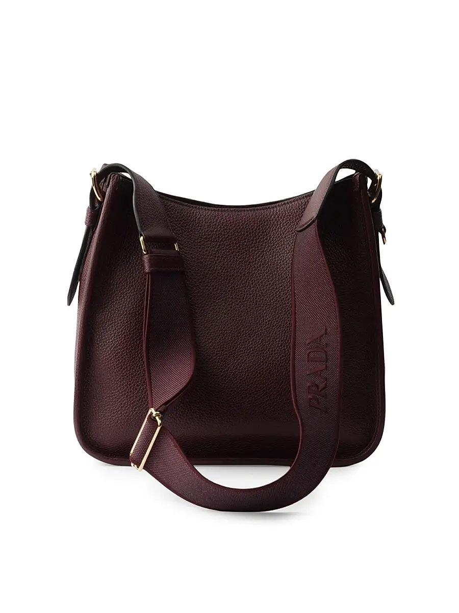 Prada Women's Medium Leather Shoulder Bag | Thumbnail 4