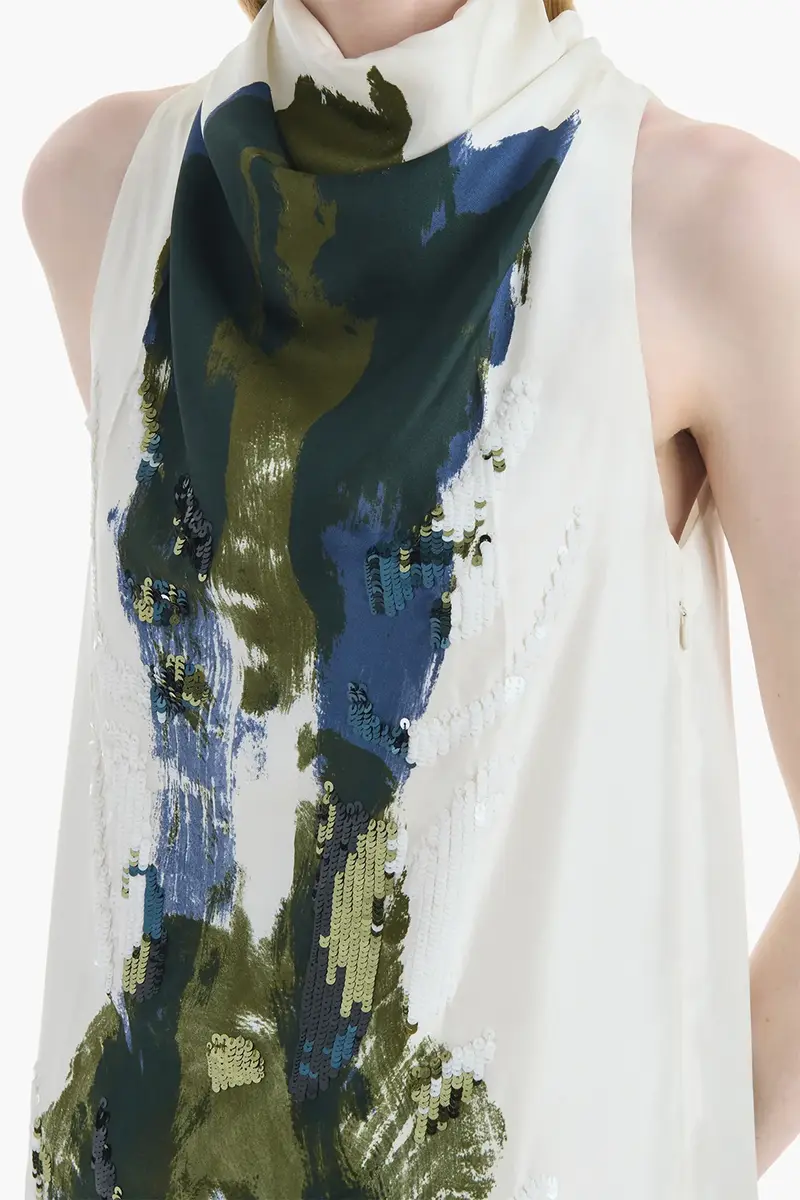 Altuzarra Noori High Neck Dress | Thumbnail 3 Altuzarra Noori High Neck Dress | Thumbnail 3