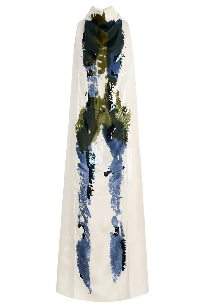 Altuzarra Noori High Neck Dress