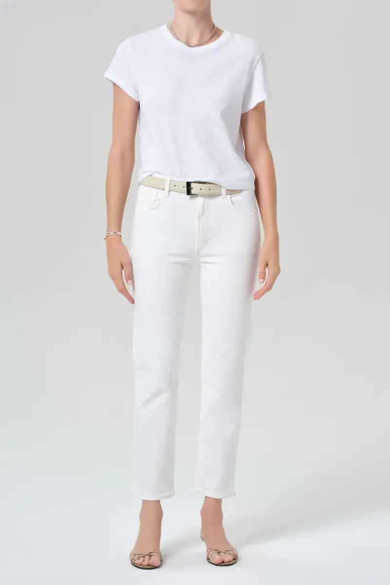 Citizens of Humanity Caia Straight Pant - White | Thumbnail 2 Citizens of Humanity Caia Straight Pant - White | Thumbnail 2