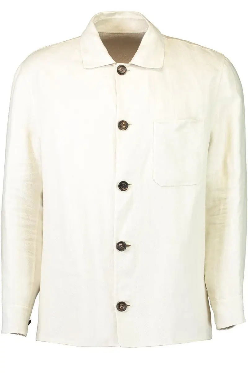 ELEVENTY Button Front Overshirt | Image 1 ELEVENTY Button Front Overshirt | Image 1